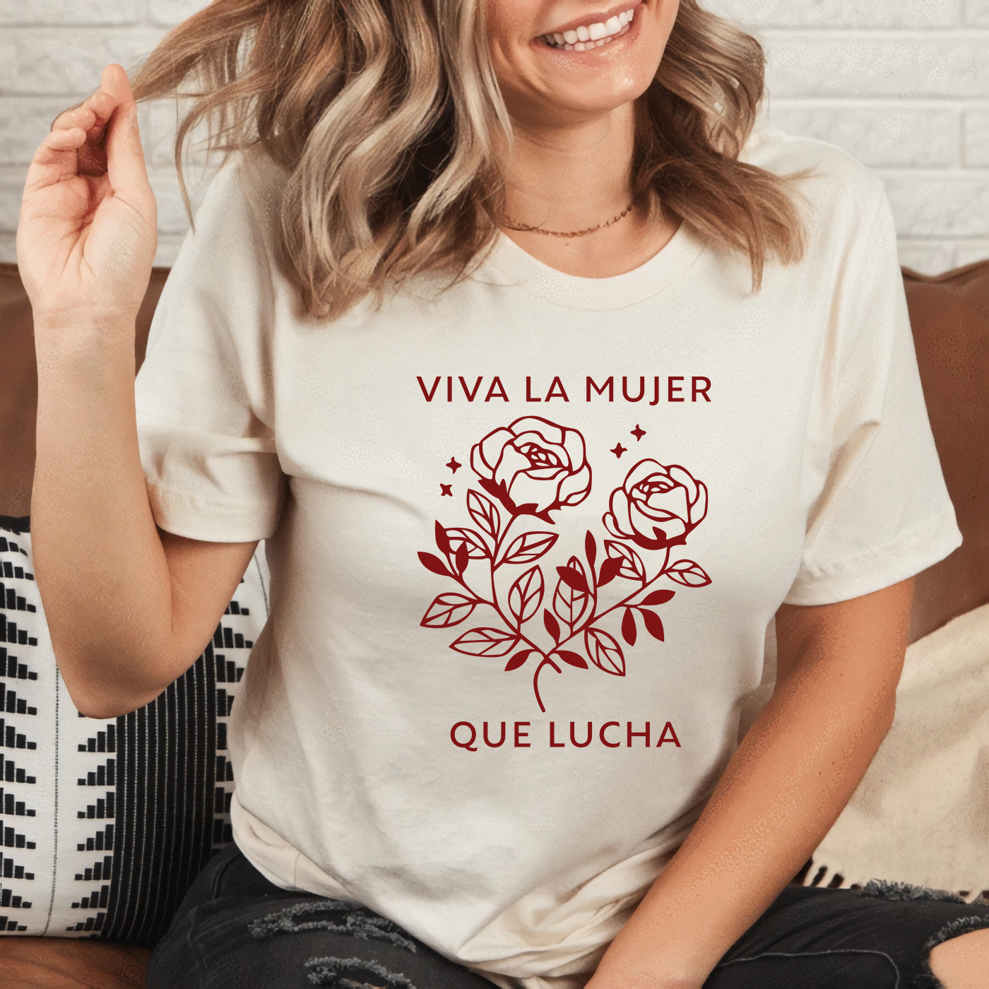 Shop Now: Viva La Mujer Que Lucha T-shirt Latina